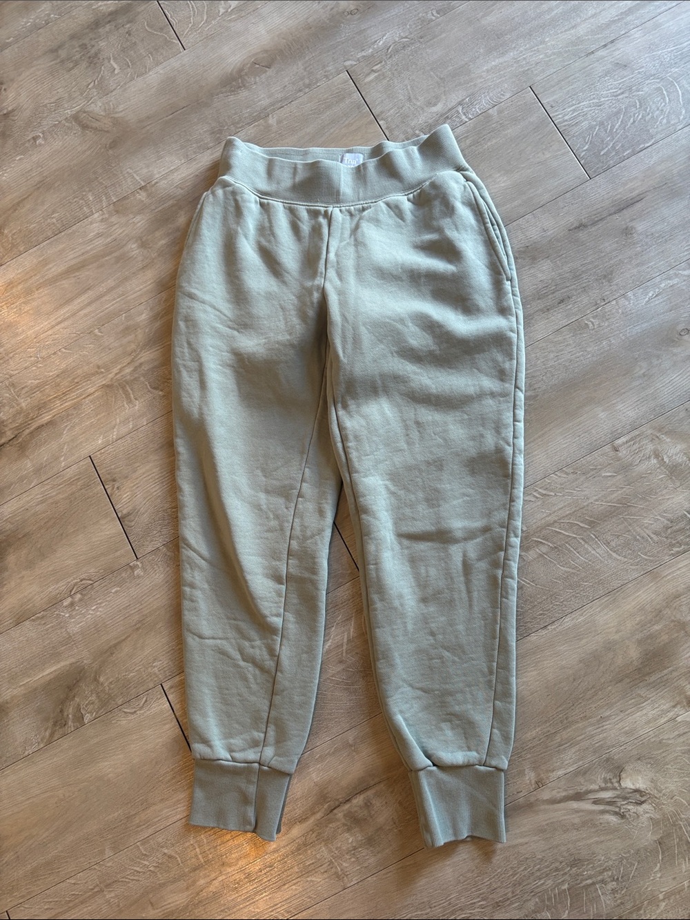 TNA Cozy AF Fleece Sweatpants Size XS Light Green